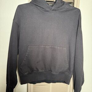 Zara Gray Knit Crew Neck Sweater